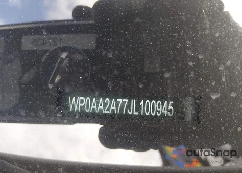 2018 Porsche Panamera 4 z USA, uszkodzony, nr VIN WP0AA2A77JL100945